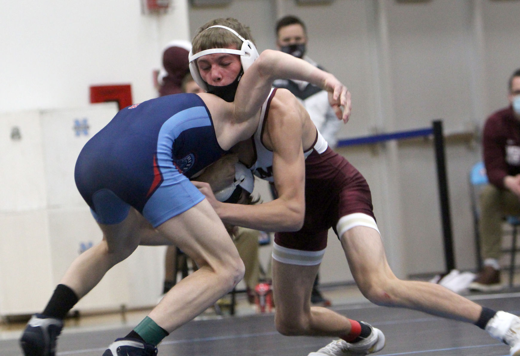 Division 1 prep wrestling sectionals at Eau Claire North 1-30-21